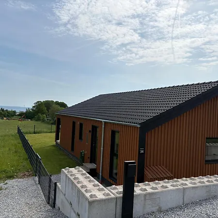 Sea View House With Sauna & Hot Tub For 8 Дом отдыха Augustenborg